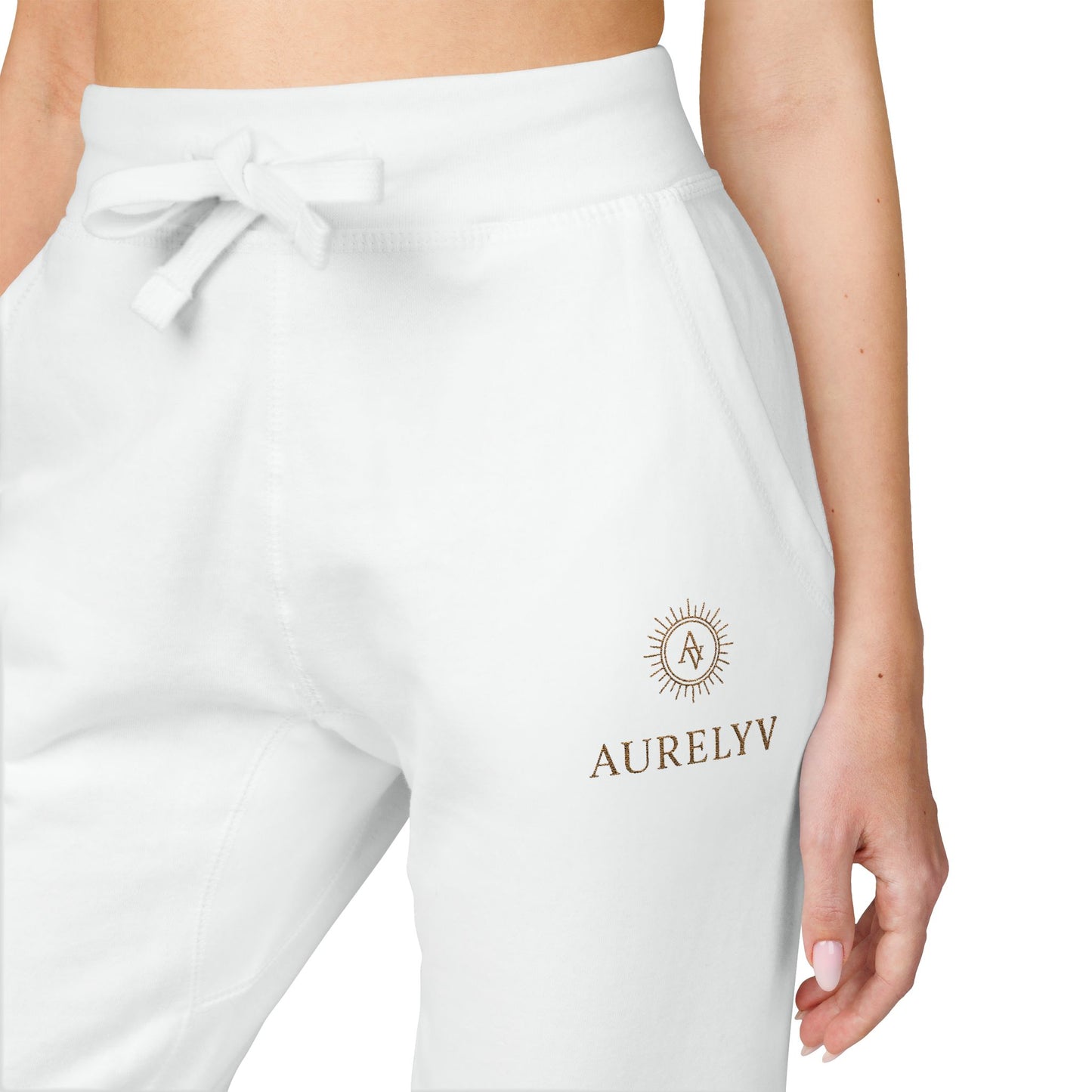 Signature Embroidered Fleece Sweatpants