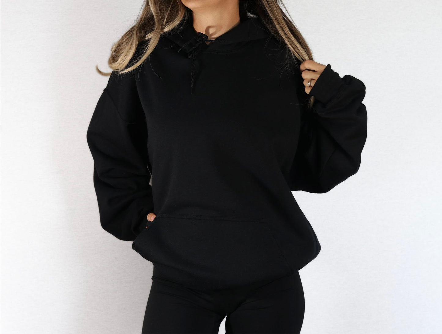 Hooded Sweatshirt Start in the Shadow - Aurelyv Streetwear Design