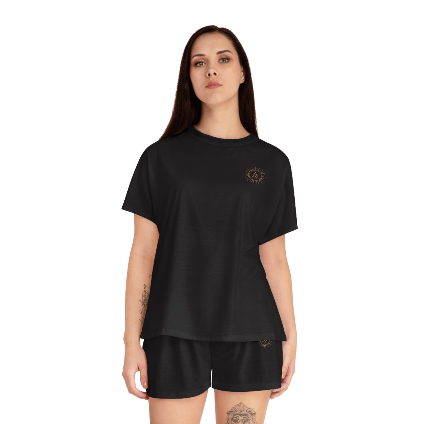 Women's Black Pajama Set